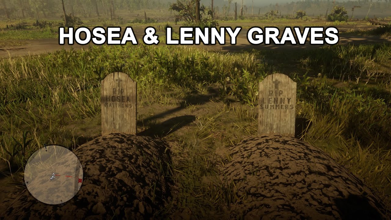 RDR2 - Hosea & Lenny's Grave Location - Pixel Fun Gaming