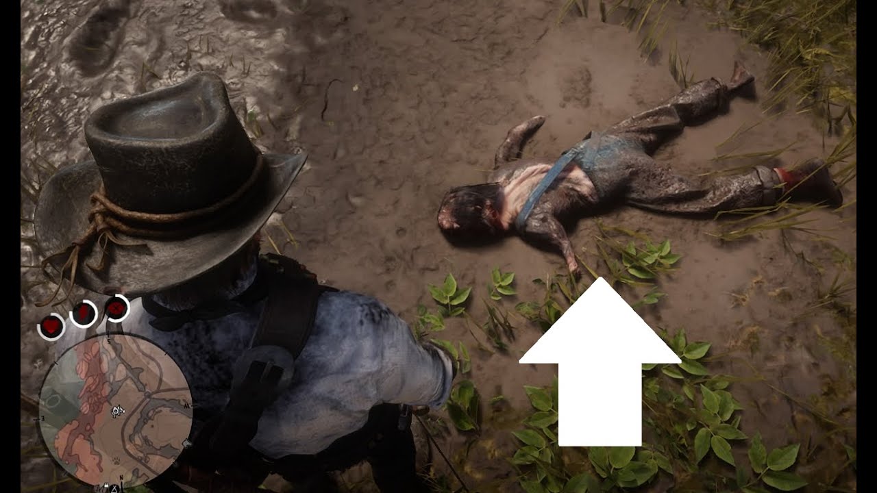 Rdr2 Weird Corpse With Withered Arm Pixel Fun Gaming